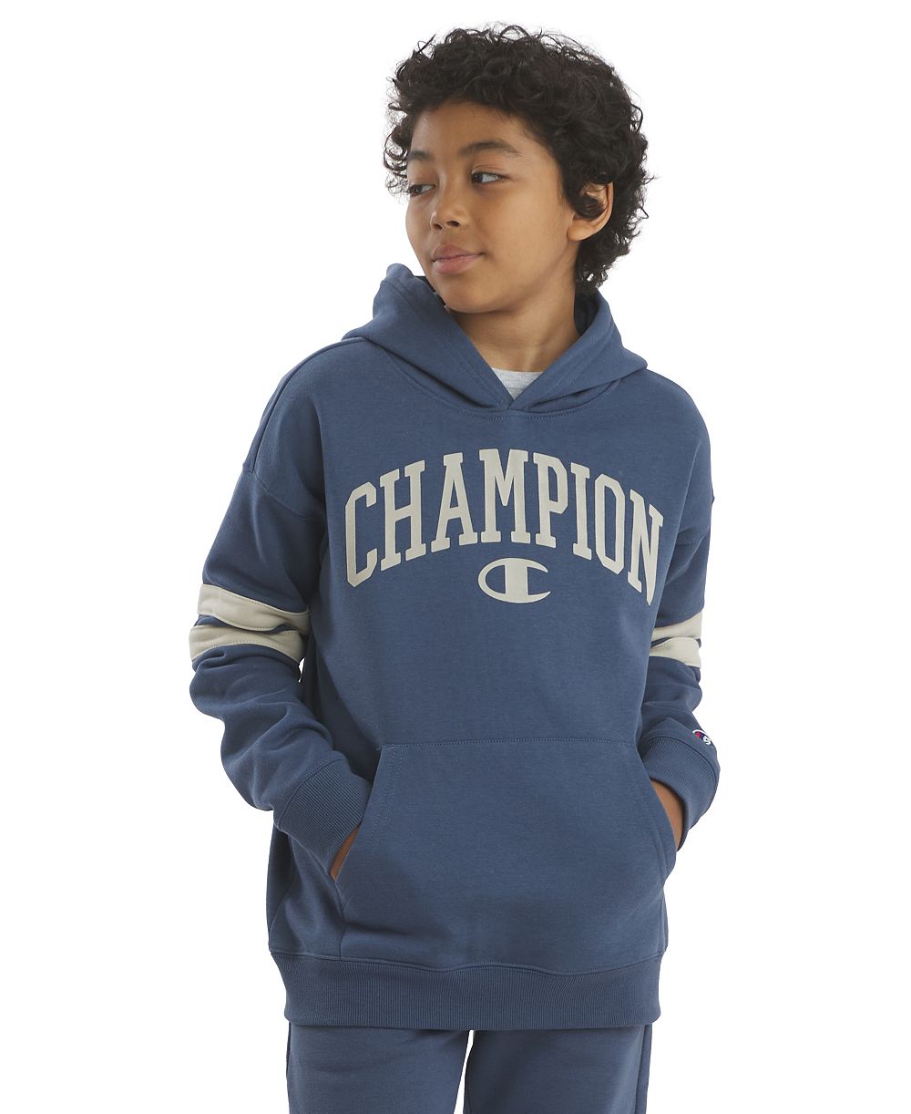 Мужской худи Champion с большим логотипом для мальчиков 8-20 лет