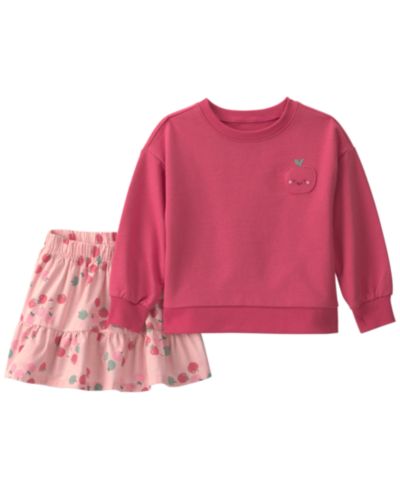 Carter's Детский комплект из свитшота и шорт Apple French Terry, 2-Piece Set
