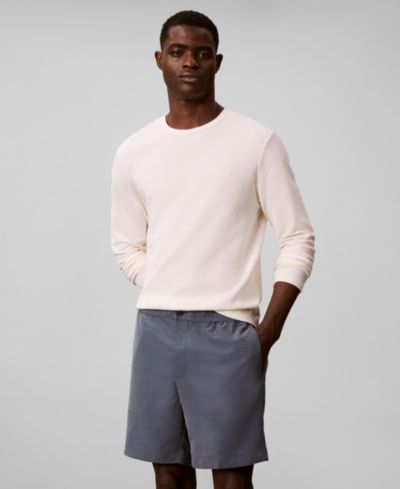 Calvin Klein Men's Modal Blend 7" Straight-Fit Shorts