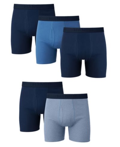 Мужские боксеры-брифы Hanes Ultimate Stretch-Fit, 5 шт