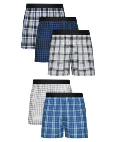 Мужские боксеры Hanes Ultimate Woven, 5 шт