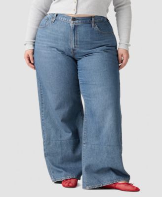 Levi's® Plus Size легкие широкие джинсы с затяжкой на талии