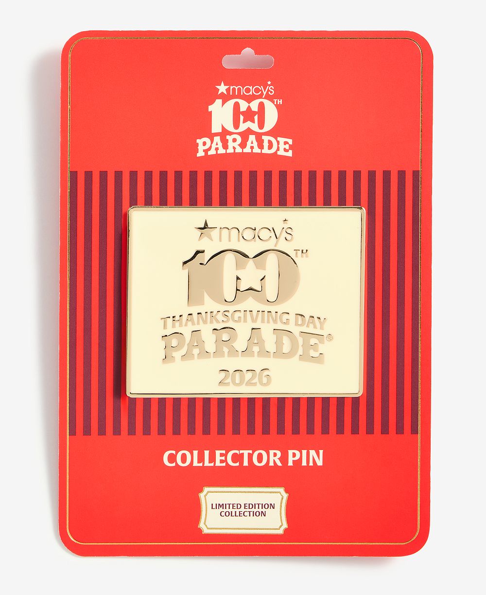 Памятная значка Macy's 100th Thanksgiving Day Parade