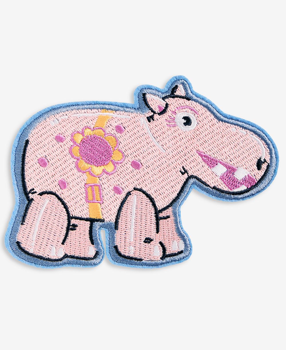 Термонаклейка Macy's 100th Thanksgiving Day Parade Happy Hippo Patch