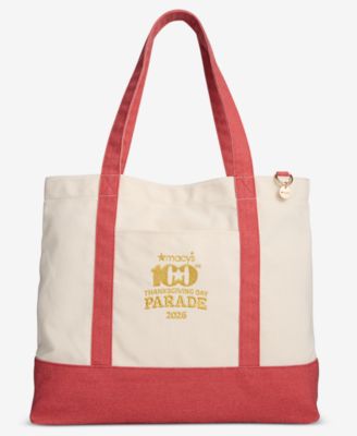 Macy's большая холщовая сумка-тоут, эксклюзив Macy's