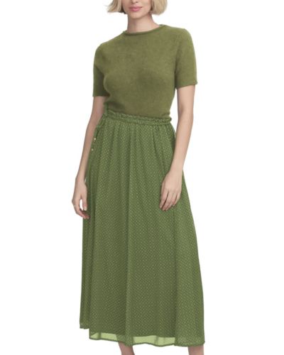 Женский трикотажный топ ELLE Collection Moss Yarn Shell