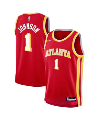 Nike джерси Atlanta Hawks Swingman Icon Edition красная для мальчиков и девочек от Jalen Johnson