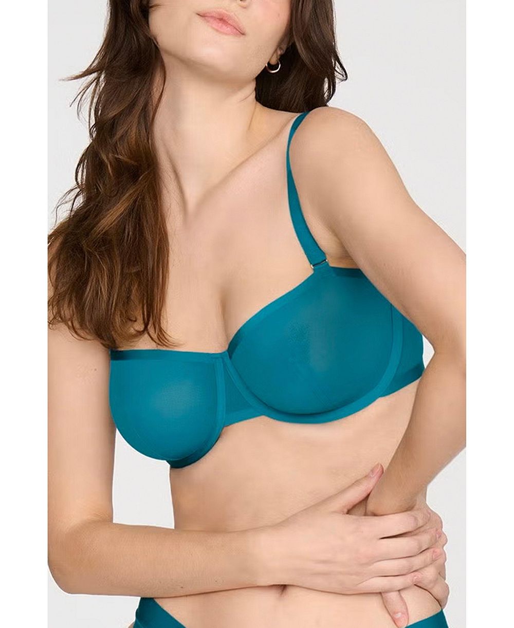 CUUP Женский The Balconette Mesh Bra