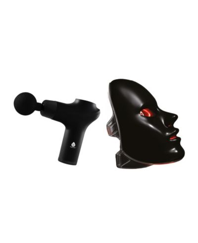 PURSONIC 7-in-1 LED Face Mask and 3-Speed Massage Gun