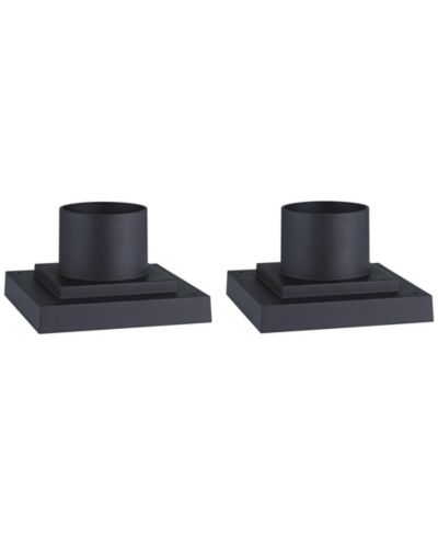 Набор адаптеров для крепления уличных фонарей John Timberland 5 Wide x 3 High Modern Post Light Mount Weatherproof Metal
