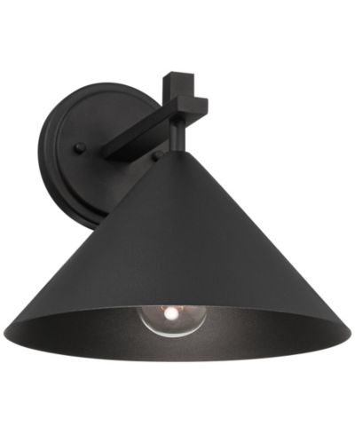 John Timberland уличный настенный светильник Apex 9 High Modern Outdoor Wall Light Fixture Mount Porch House Dark Sky Textured Finish Metal