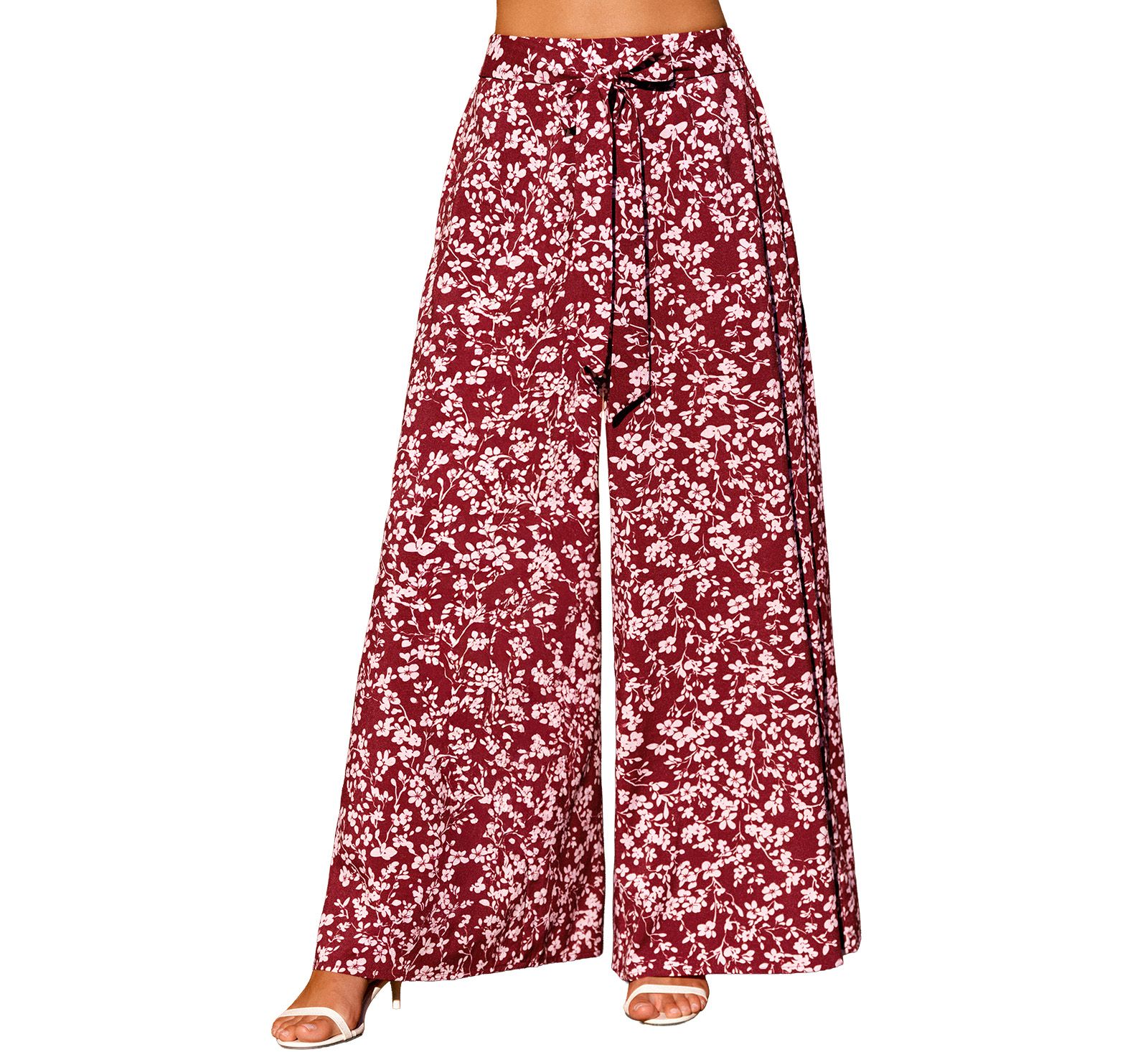 Cupshe Women's Printed Wide Leg Pants