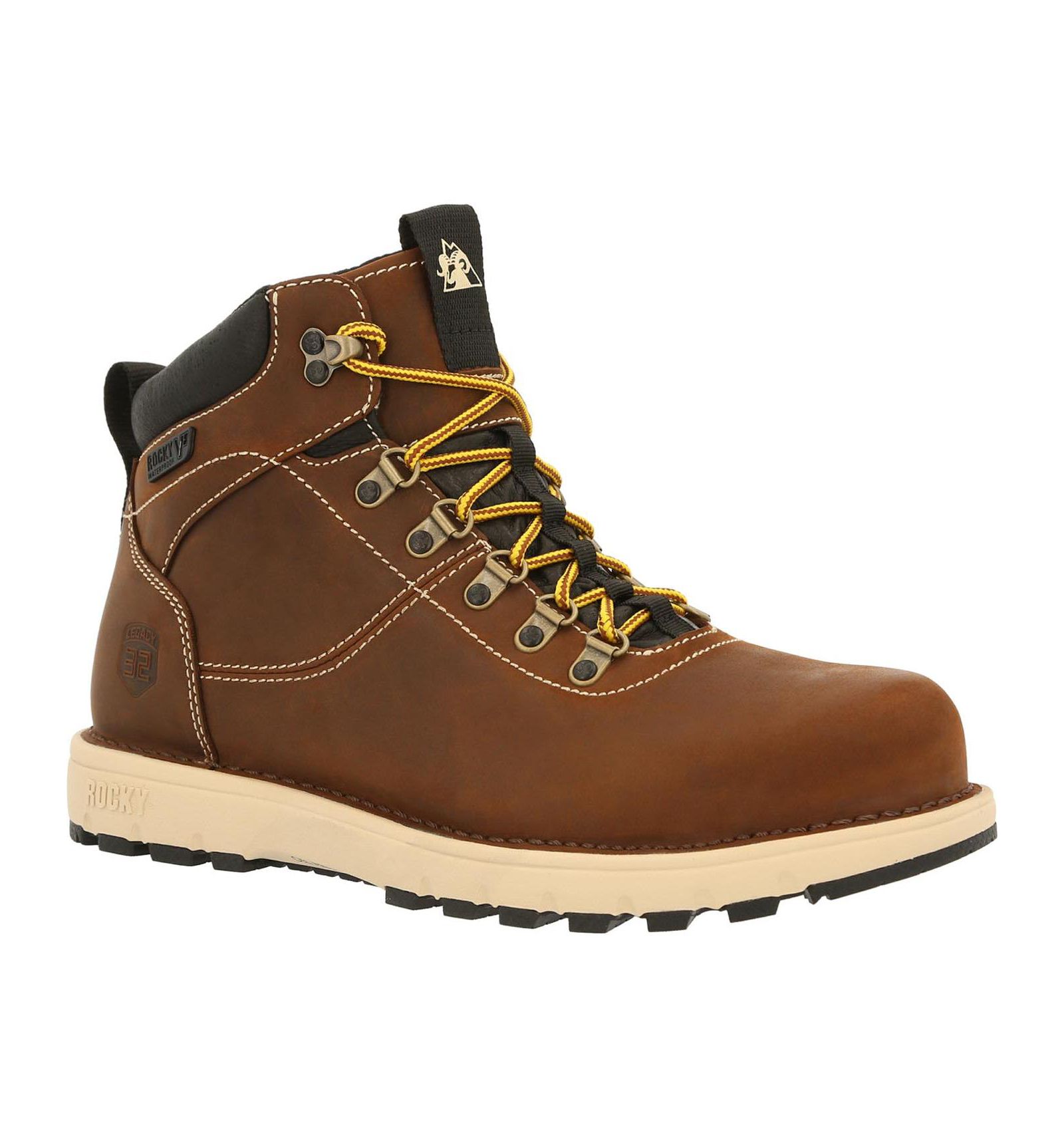 ROCKY Men's Legacy 32 Composite Toe Waterproof Work Boot