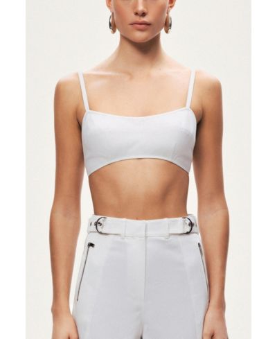 NOCTURNE Women's Structured Spaghetti Strap Top
