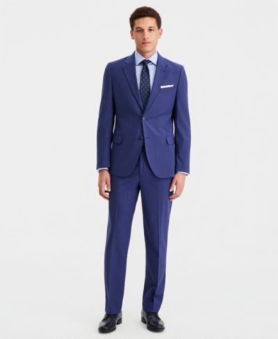 Мужской костюм Nautica Modern-Fit Pinstripe Nested Suit