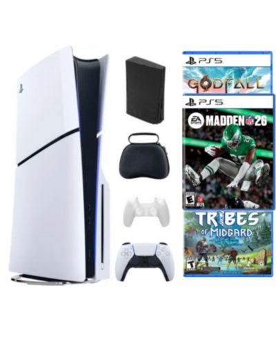 Sony PlayStation 5 Slim Disc Bundle с игрой Madden 26 и аксессуарами
