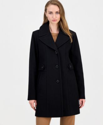 Женское однобортное пальто Anne Klein
