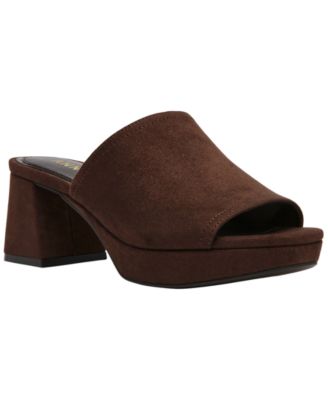 Сандалии Anne Klein Women's Primo Block Heel Slip-On