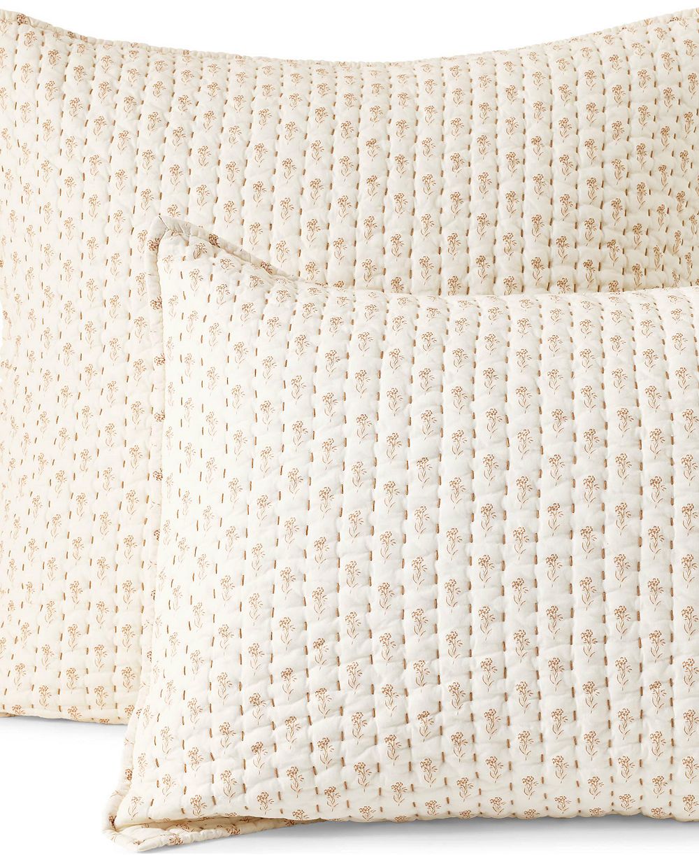 Lands' End Printed Seed Stitch Sham