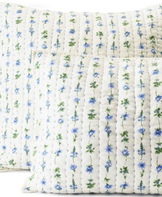 Lands' End Наволочка с принтом Seed Stitch
