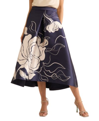 Muse Women's High-Low Midi Skirt