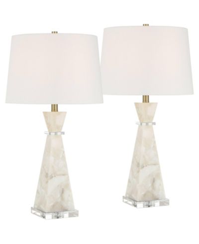 Комплект из 2 настольных ламп Possini Euro Design Marcy 28"