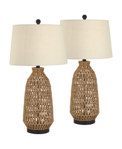 Набор настольных ламп 360 Lighting San Carlos, 2 шт., Rattan