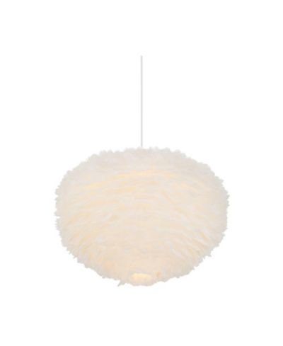 Подвесной светильник Possini Euro Design Branta 20 1/2"W White Goose Feather