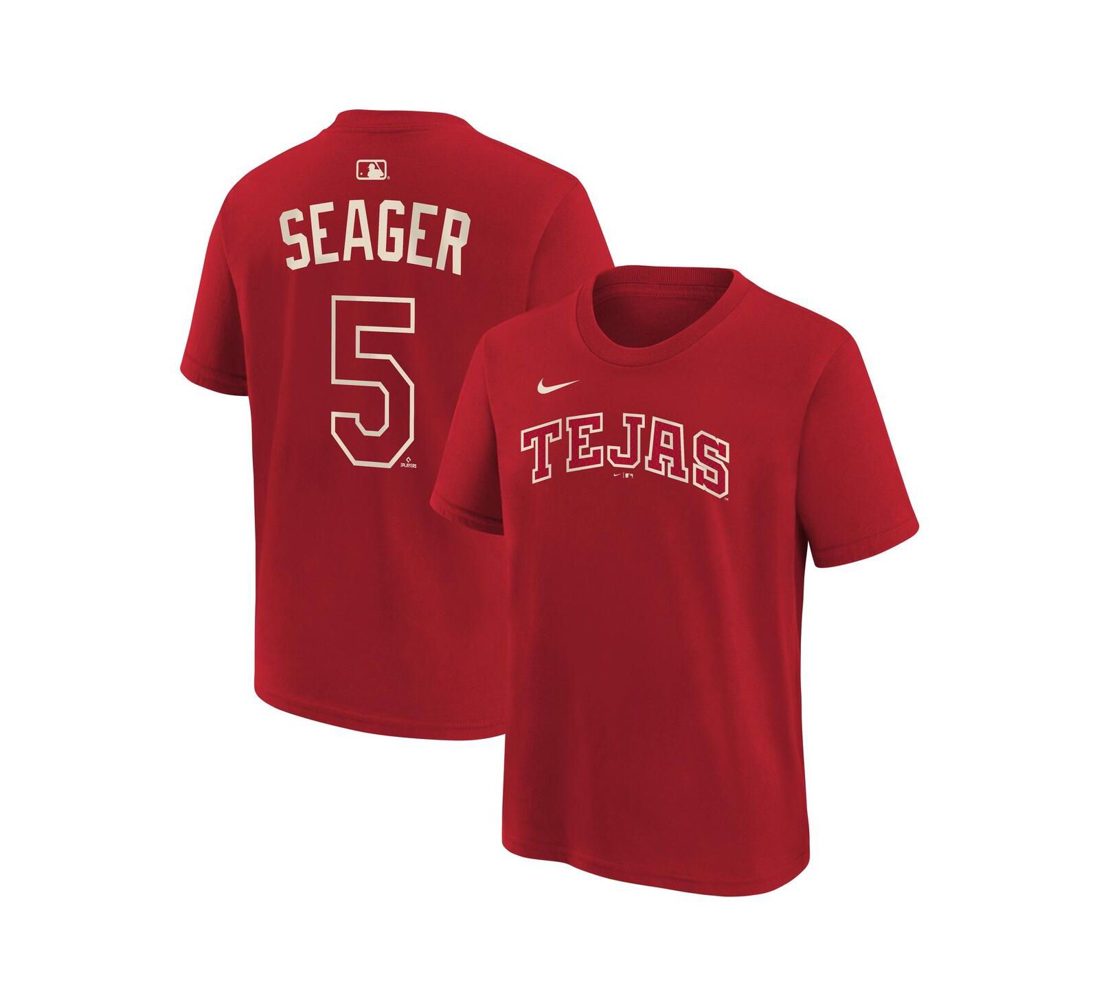 Nike футболка Corey Seager Texas Rangers 2026 City Connect для мальчиков и девочек