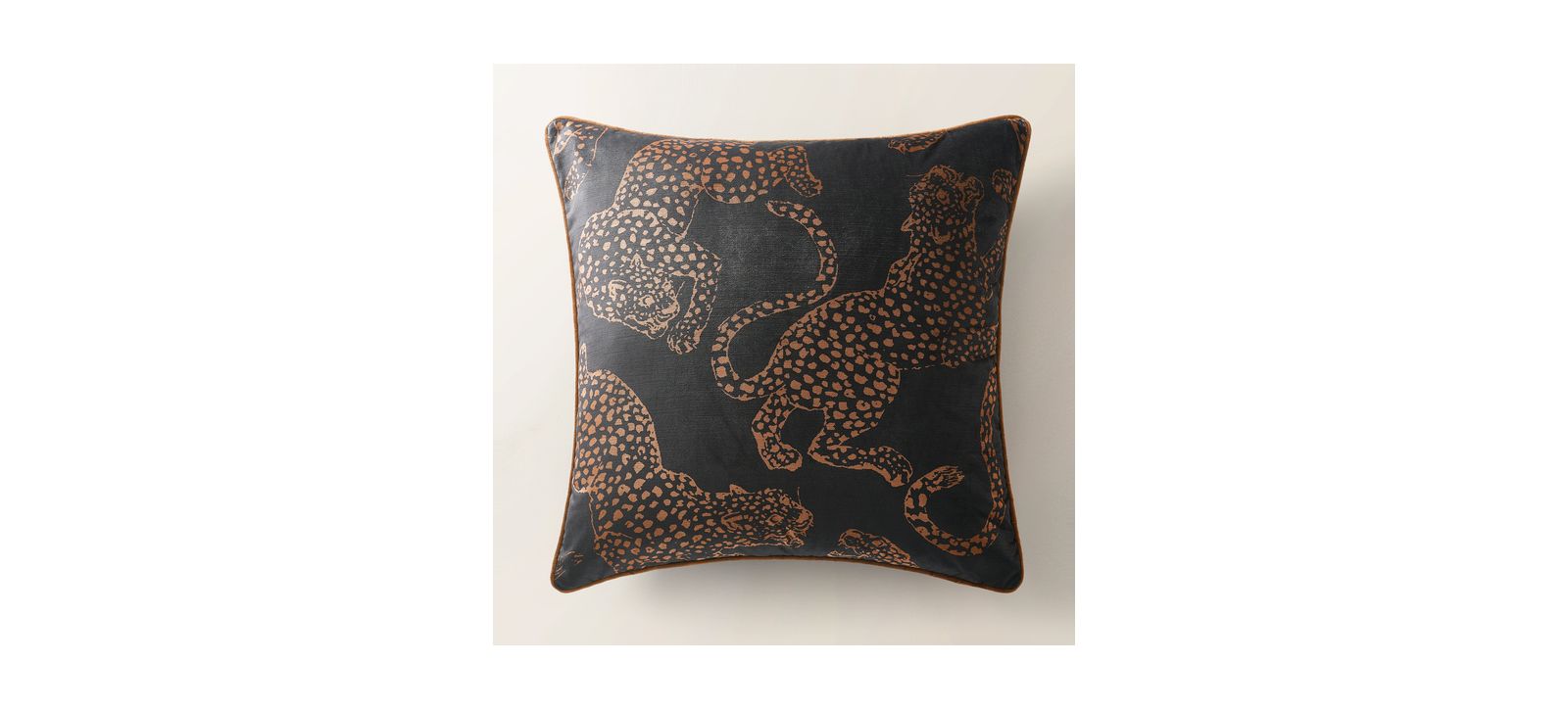 Z Gallerie Leopardi Dual Side Pillow