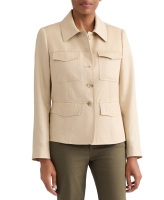 Jones New York Women's Safari Button-Front Jacket
