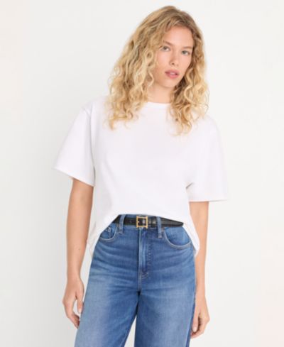 Good American Women's Short-Sleeve Oversized T-Shirt