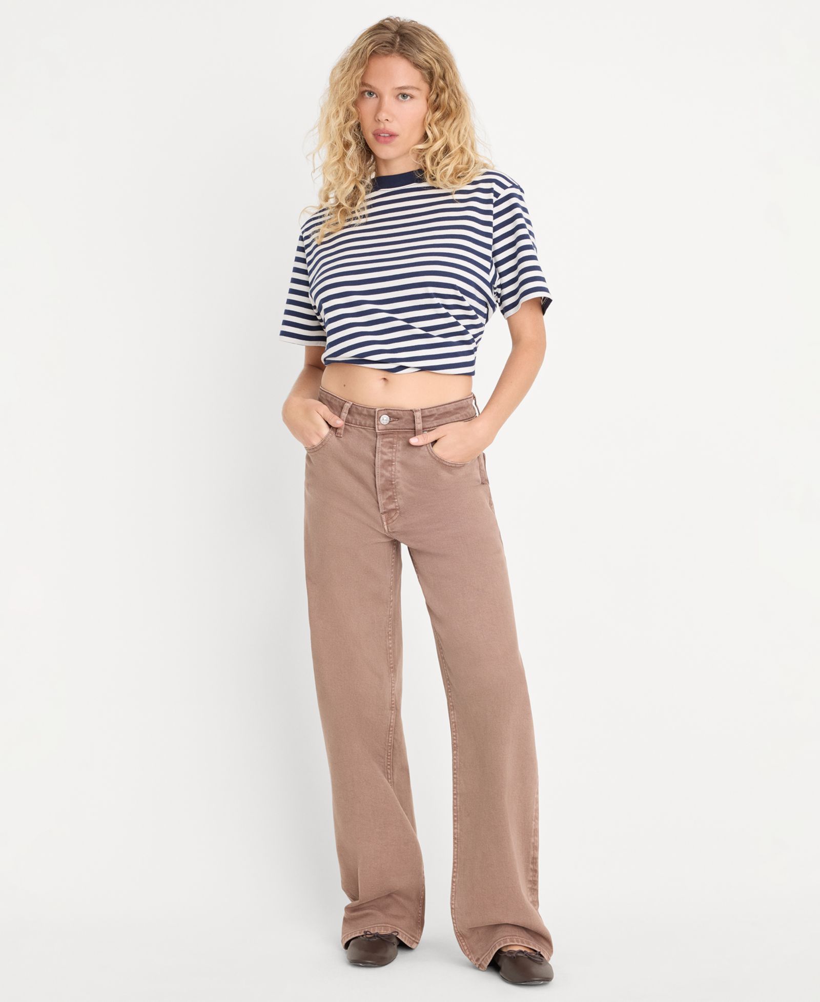Good American Women's Vintage Wide Jeans