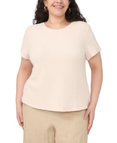 Vince Camuto Plus Size Crewneck T-Shirt