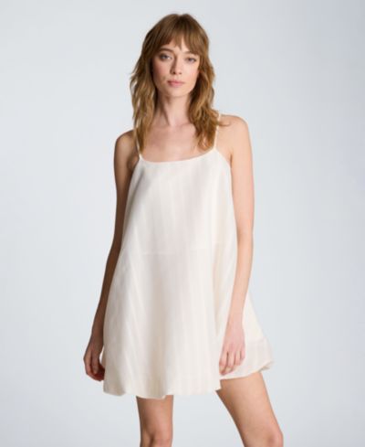 Kenneth Cole Women's Scoop Neck Bubble Hem Mini Dress