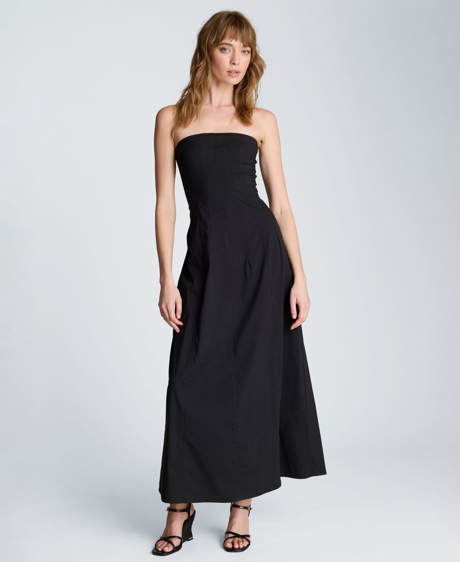 Женское платье макси без бретелек Kenneth Cole