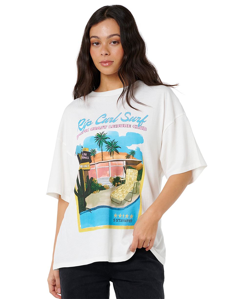 Rip Curl Женская футболка 5 Star Heritage с круглым вырезом