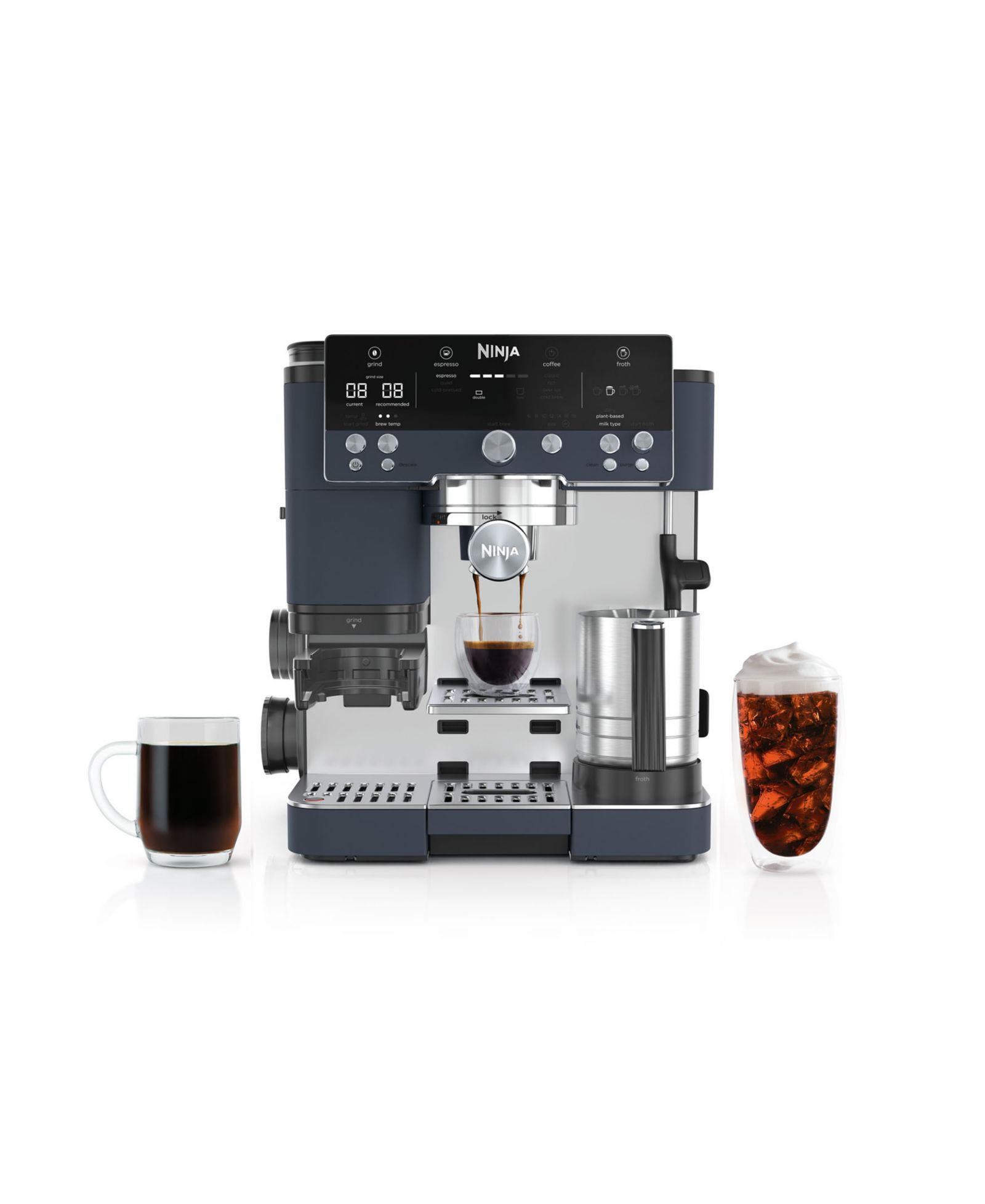Кофемашина Ninja Luxe Cafe Premier Series 3-in-1 для эспрессо, кофе и колд брю