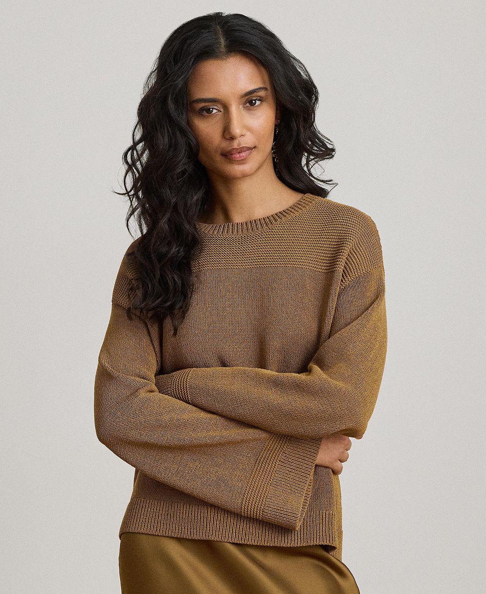 Lauren Ralph Lauren Women's Crewneck Long-Sleeve Sweater