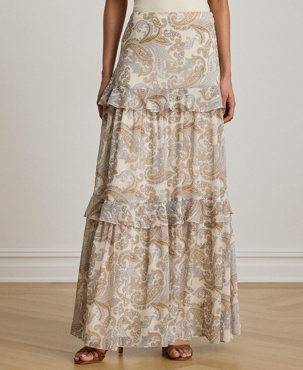 Макси-юбка Lauren Ralph Lauren Women's Tiered A-Line