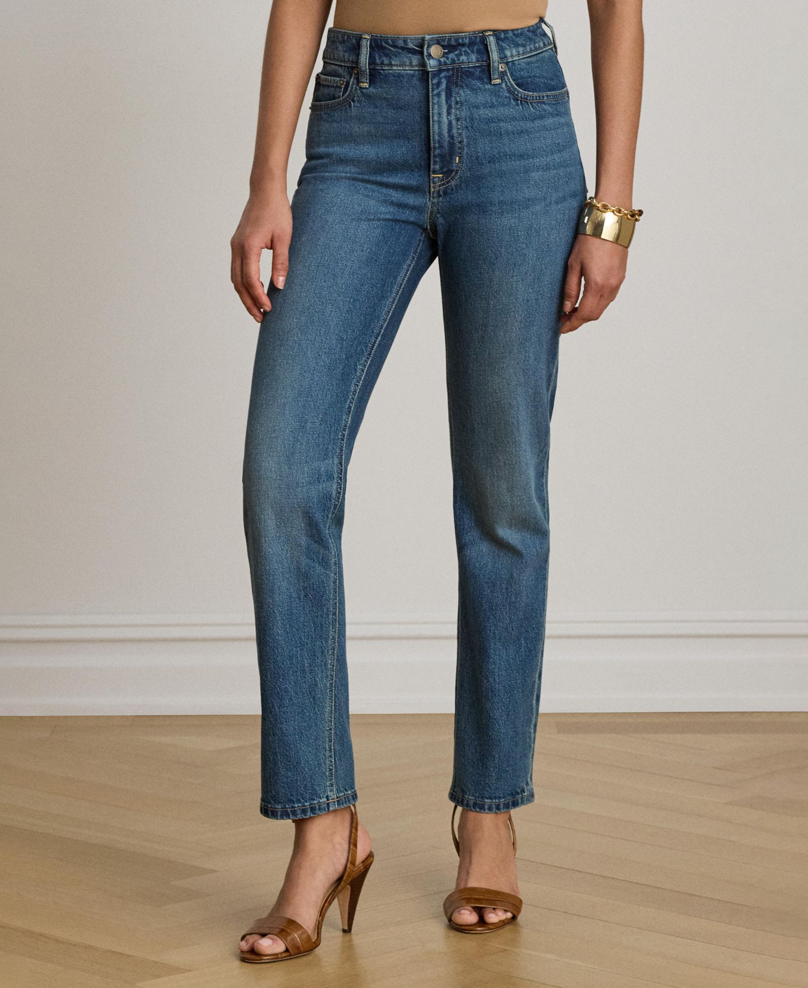 Lauren Ralph Lauren джинсы Slim-Fit, Женский