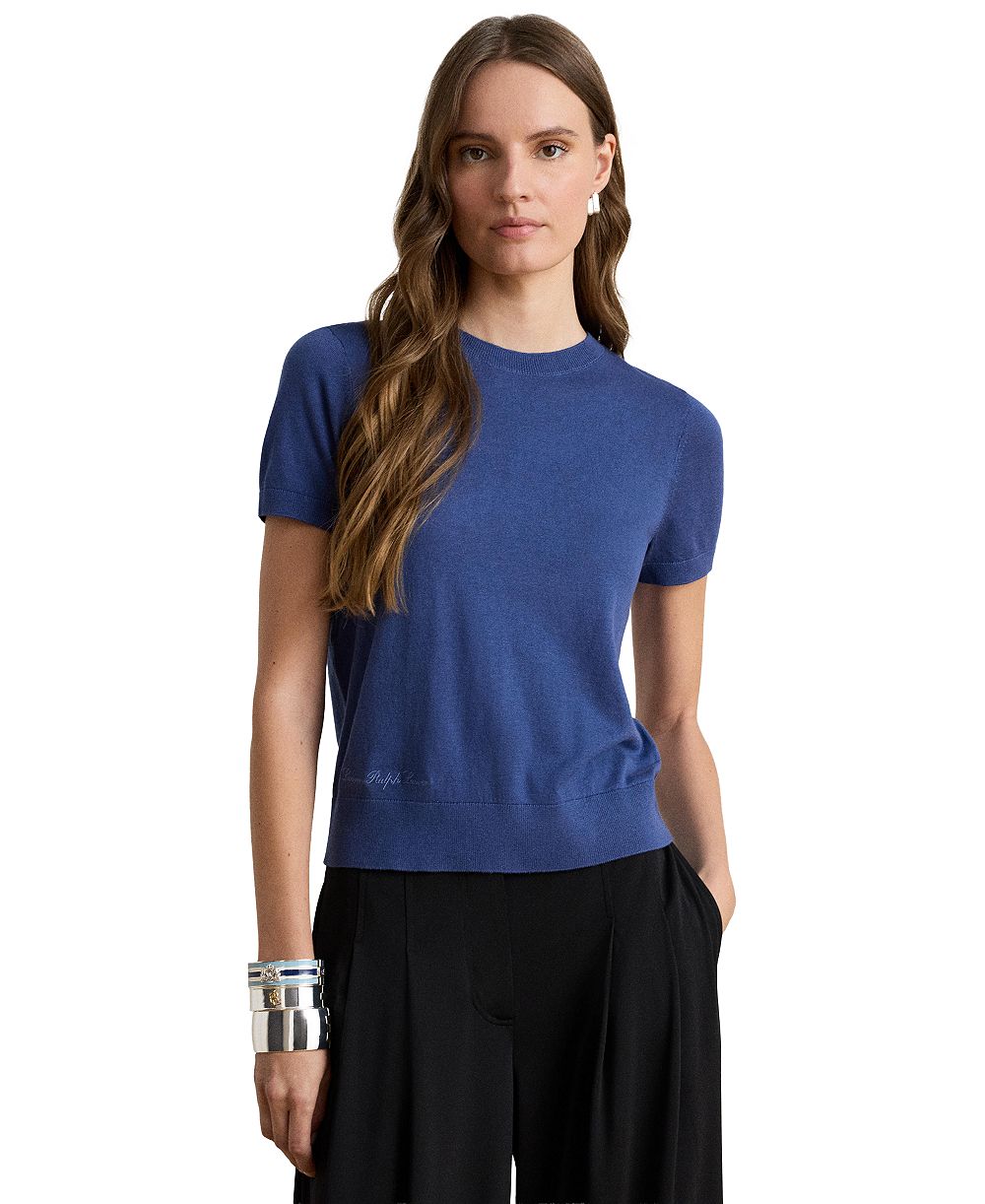 Lauren Ralph Lauren Women's Short-Sleeve Sweater