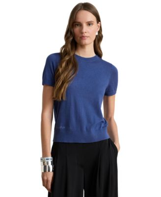Lauren Ralph Lauren Women's Short-Sleeve Sweater