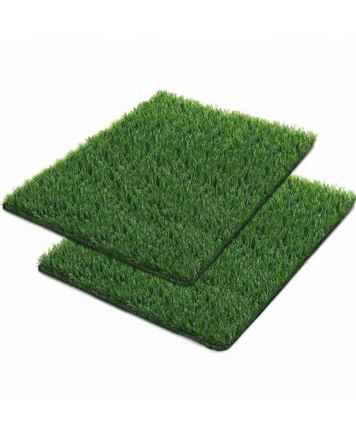 ARONKL Dog Grass Pad Artificial Potty Training Mat Indoor Outdoor Easy Clean