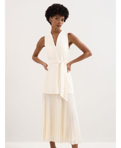 Phase Eight Women's Pia Pleated Midi Dress