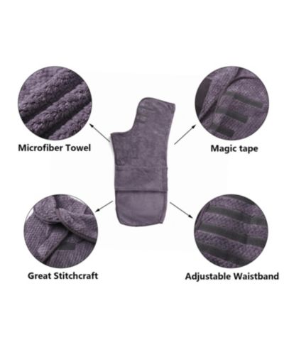 ARONKL Microfiber Super-Absorbent Dog Drying Coat