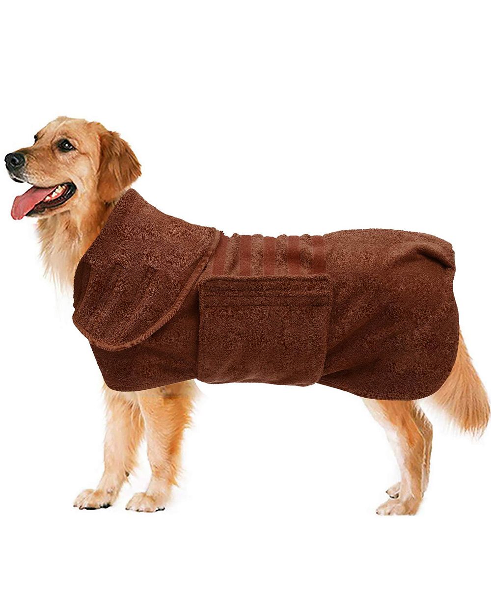 ARONKL Microfiber Super Absorbent Dog Drying Coat