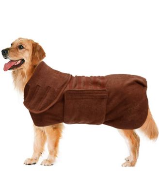 ARONKL Microfiber Super Absorbent Dog Drying Coat