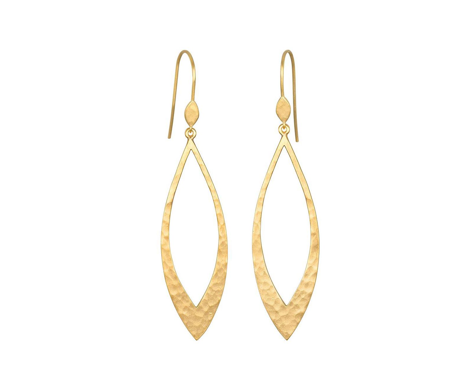 Золотые серьги Satya Jewelry Lotus Petal