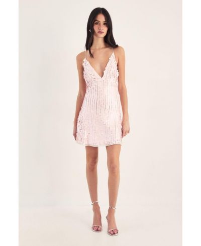Женское мини-платье Nasty Gal Embellished Strappy